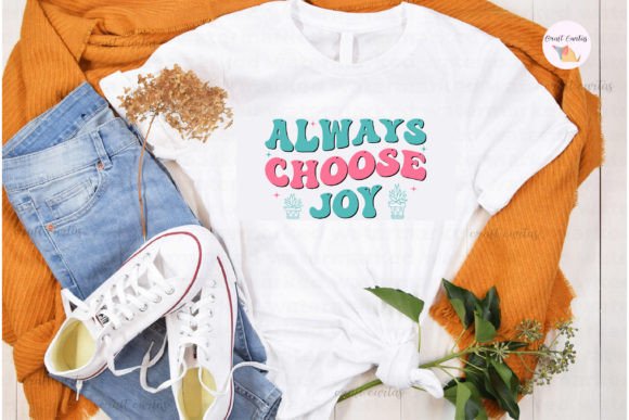 Always Choose Joy Retro SVG Review