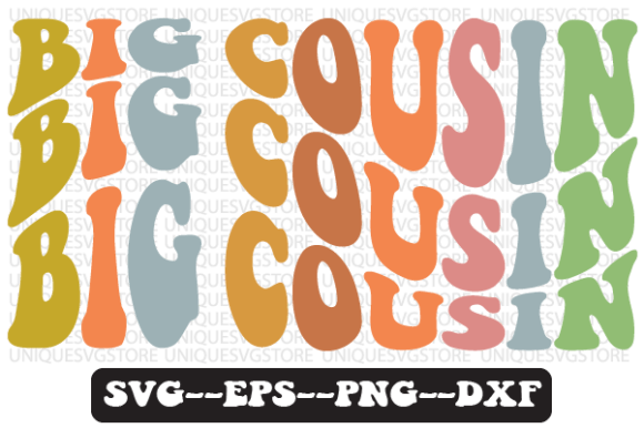 Big Cousin Wavy Retro Svg Design Review