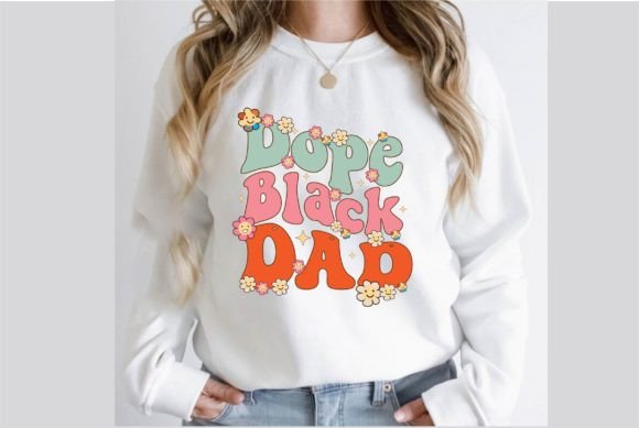 Dope Black Dad Retro SVG Design Review