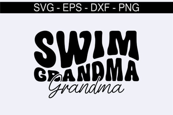 Swim Grandma Retro Svg Design Review