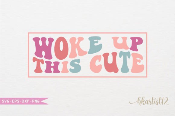Woke Up This Cute Retro SVG Embroidery Review